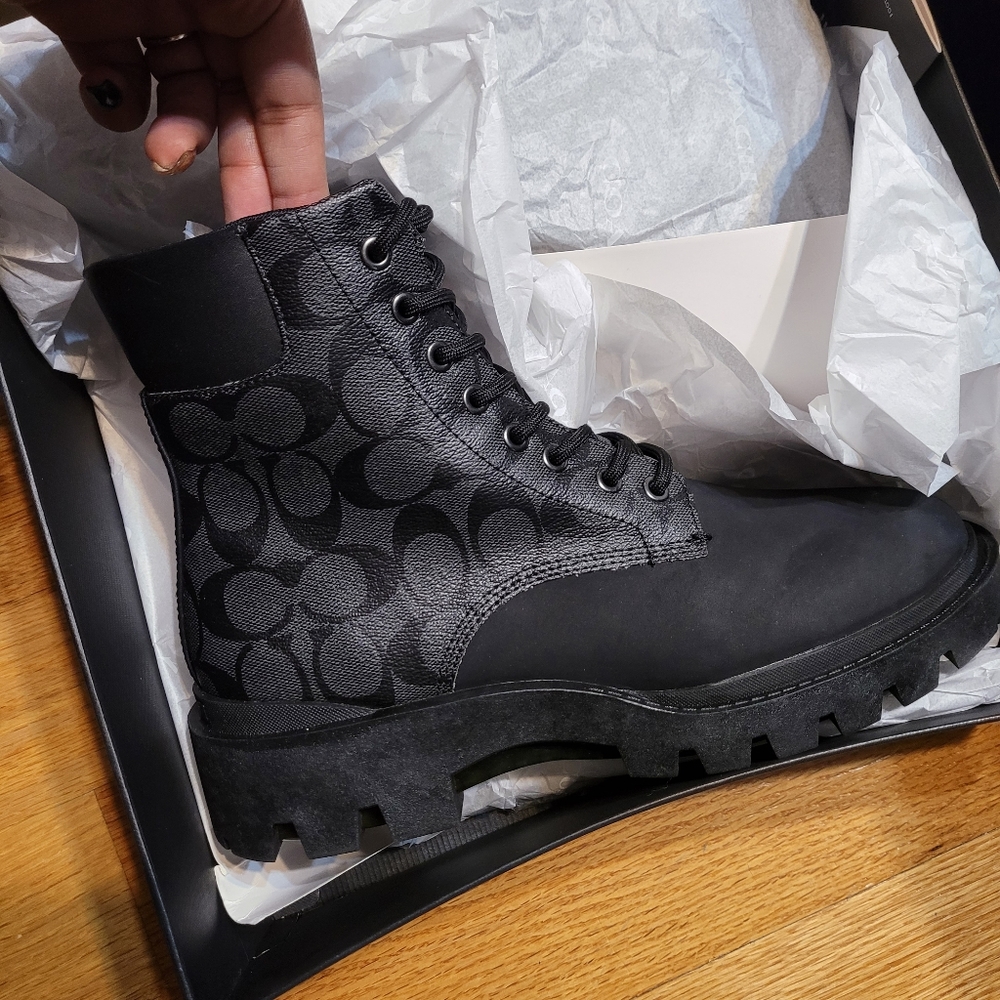 Brand new coach citysole men's boots